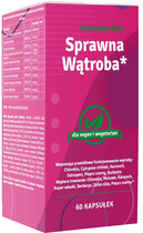 Дієтична добавка Polskie Centrum Farmaceutyczne Ефективна печінка 60 капсул (5905036229744)