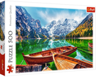 Puzzle Trefl Premium Quality Jezioro Braies Włochy 500 elementów (5900511374865)