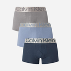 Zestaw majtek boxer męski Calvin Klein 000NB3130A L 3 szt Wielobarwny (8720639722600)