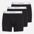 Zestaw majtek boxer męski Calvin Klein 000NB3964A M 3 szt Czarny (8720639725618)