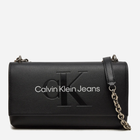 Сумка крос-боді через плече жіноча Calvin Klein K60K612221 Чорна (8720639813612)