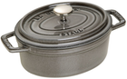 Garnek Staub La Cocotte owalny Grafitowy 1 l (3272341017185)