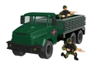 Конструктор военный КрАЗ IBLOCK Армия 193 детали (PL-921-445)