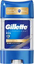 Dezodorant Gillette Champion Gold antyperspiracyjny w żelu 70 ml (8700216380751)