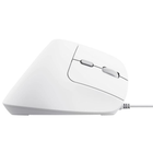 Комп'ютерна миша вертикальна Trust Bayo II Ergonomic Mouse дротова Білий (25397)