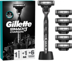 Станок для гоління чоловічий Gillette Mach3 з 6 змінними картриджами (8700216399807)