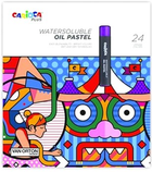 Фарби для малювання Carioca Plus Water Soluble Oil Pastels 24 шт (8003511452155)