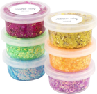 Zestaw do tworzenia szlamów Creative Toys Die Glitter Clay 6 szt (5712854704687)