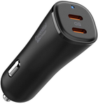 Автомобільний зарядний пристрій Spigen EV502 ArcStation Essential 50W Car Charger Black (ACP08523)