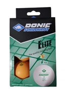 М'ячі для настільного тенісу DONIC Elite 1star 40+ комплект 6 штук помаранчовий