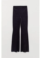 Штани H&M M Фіолетовий 0879925_Сыпиться