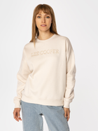 Bluza damska bez kaptura oversize Lee Cooper Selina 4582 L Beżowa (5905991711476)