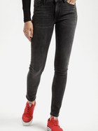 Jeansy skinny damskie Cross Jeans N 497-237 25-30 Czarne (8697319683066)