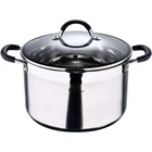 Кастрюля MasterPro Foodies collection висока з кришкою 4 л (BGMP-1505-BK)[86062]