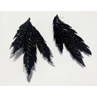 Серьги Феникс Seta Decor 23-551BLK-SL