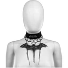 Чокер-колье Bat Queen Seta Decor 21-606BLK-SL