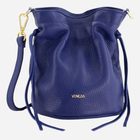 Torebka crossbody damska ze skóry naturalnej VENEZIA W034LENATOR097 Granatowa (5906140578407)