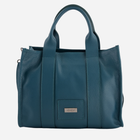 Torba shopper damska ze skóry naturalnej VENEZIA D024LEGRTOR100 Zielona (5906140581018)