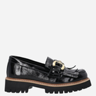 Loafersy damskie lakierowane VENEZIA E006PABLOBM041 37 24 cm Czarne (5906140521595)