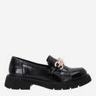 Loafersy damskie lakierowane VENEZIA R012PABLOBM047 37 24 cm Czarne (5906140530726)