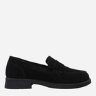 Loafersy damskie zamszowe VENEZIA A015SUBLOBM028 41 26.5 cm Czarne (5906140520321)