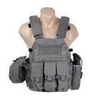 Плитоноска Emerson LBT6094A Plate Carrier з підсумками Сірий