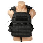 Плитоноска Emerson CP Style Adaptive Vest Heavy Version Черный