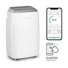 Напольний мобильный фреоновый кондиционер Klarstein Iceblock Prosmart 12 000 БТЕ белый (10034546)