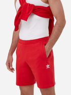 Krótkie spodenki męskie Adidas Trefoil Essentials IA4900 2XL Czerwone (4066745173962)