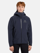 Kurtka wiatrówka męska z kapturem Arc'teryx X000007301-BLACK-SAP M Granatowa (623555270881)