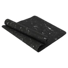 Коврик для фитнеса и йоги SP-Sport 3537 размер 183x61x0,5см Black-White