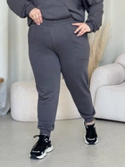 Спортивные штаны женские Merlini Сансиро 600001303 4XL-5XL Серые (600001303_4)