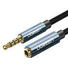 Кабель аудио Ugreen AV118 3.5 mm удлинитель 0.5 м Black (40672)