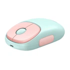 Аккумуляторная беспроводная мышь UGREEN MU102 FUN+ 2 стандартная бирюзовая (мятная)