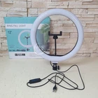 Кільцева світлодіодна Led лампа Ring Fill Light 30 cм з тримачем для телефону QX-300