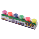 Фарби гуашеві ZiBi NEON 6 кольорів по 20 мл (ZB.6690)