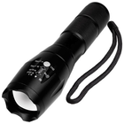 Ліхтар тактичний Deluxa Military Torch Black