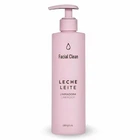 Очищуюче молочко для обличчя Deliplus з дозатором для всіх типів шкіри 250 мл Facial Clean LECHE