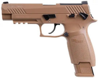 Пистолет пневматический Sig Sauer Air P320 M17 Coyote Tan кал. 4.5 мм