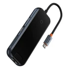 USB-хаб Baseus AcmeJoy 8-Port Type-C HUB Adapter (Type-C to HDMI*1+USB3.0*2+USB2.0*1+Type-C PD&Data*1+RJ45*1+SD/TF*1) WKJZ010613 Dark Grey