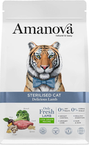 Сухий корм для котів Amanova Sterilised Cat Delicious Lamb 1.5 кг (8413037331313)