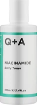 Зволожуючий тонер для обличчя з ніацинамідом Q+A Niacinamide Daily Toner 100ml 742271477173
