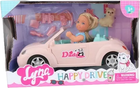 Ігровий набір Qunxing Toys Лялька Лія в автомобілі Блондинка (6902241800927-2)