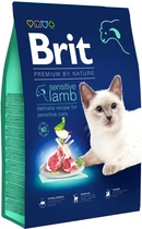 Сухой корм для кошек Brit Premium by Nature Cat Sensitive с ягненком