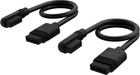 Kabel Corsair iCUE LINK 200 mm 90° 2 Pack Black (840006664369)