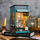 3D Книжковий Румбокс Бук Нук "Книжковий Магазин" Мініатюрний Ляльковий Будиночок Діорама DIY DollHouse Diorama Book Nook від HongDa (M533)