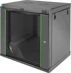 Шафа підвісна серверна Digitus Dynamic Basic 19'' 12U 600x450 RAL 9005 (DN-19 12-U-EC-SW)