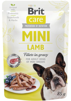 Влажный корм для собак Brit Care Mini pouch филе в соусе Ягненок