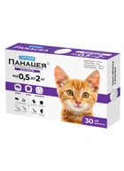 Противопаразитарные таблетки SUPERIUM Панацея для котов 0.5-2 кг