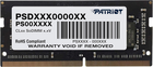 Оперативна пам'ять Patriot SO-DIMM DDR4-3200 8192MB PC4-25600 (7D4832AE0HVD5B3)